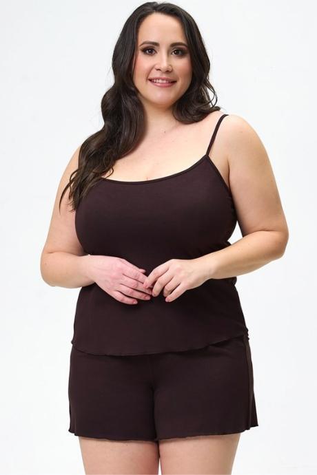 Shato Піжама жін 2818 brown колір