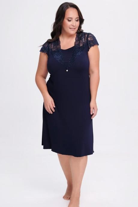 Shato Сорочка жін 2340 navy blue