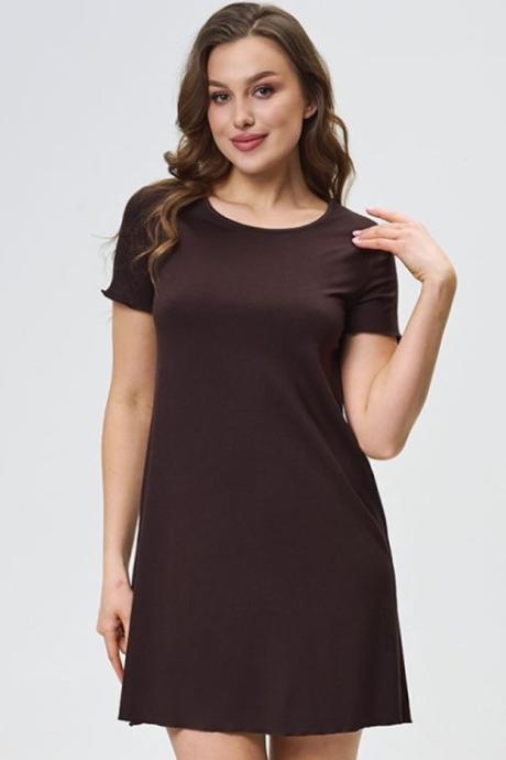 Shato Рубашка жін 2820 brown колір