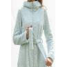 Shato Халат жін 2334 light blue rose 3D