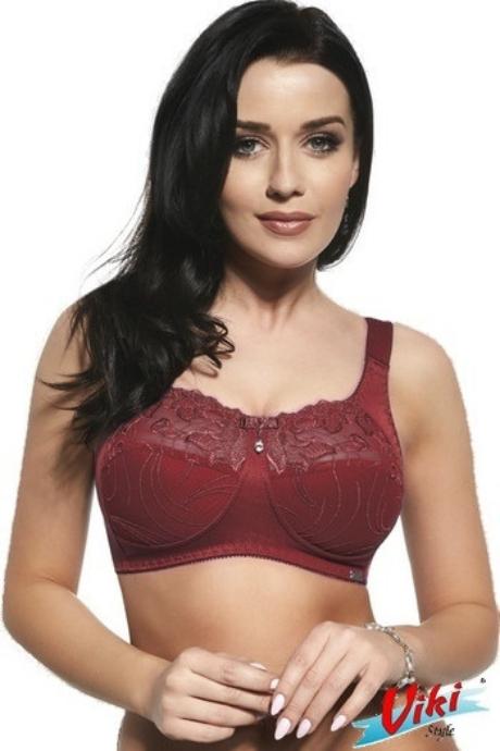 VIKI Бюстгальтер 584 BRASSIERE VIOLA-CZERWONY червоний колір