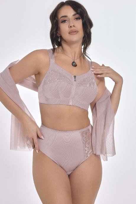 VIKI Бюстгальтер 586 BRASSIERE ZUZA 1 GŁADKI: 100-105 розовый