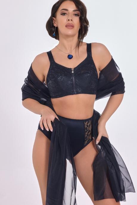 VIKI Бюстгальтер 586 BRASSIERE ZUZA 100-105-BŁĘKIT синий